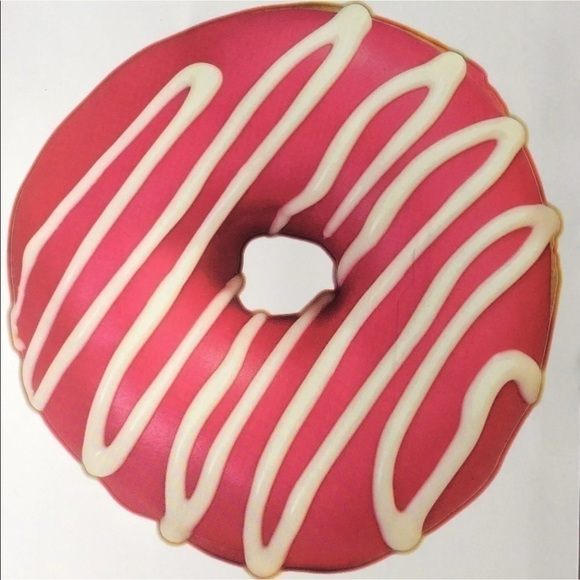 Donuts Wall Stickers Decals SET OF 6 Jumbo 5โ Removable Bakery Cafe Decor NEW - Picture 8 of 13